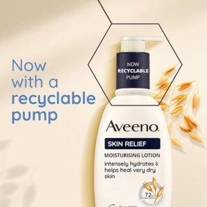 Aveeno Skin Relief Moisturising Lotion, With Soothing Triple Oat Complex & Shea Butter