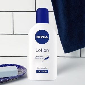 NIVEA Dry Skin Lotion Powerful Moisturiser, 1500 millilitre, (Pack of 6)