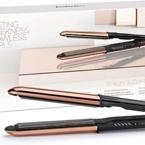 BaByliss Straight And Curl Brilliance Hair Straighteners And Curler