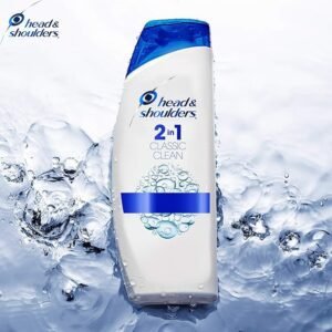 Head & Shoulders Classic Clean Anti-Dandruff 2-in-1 Shampoo, Six-Pack,6 x 250 ml