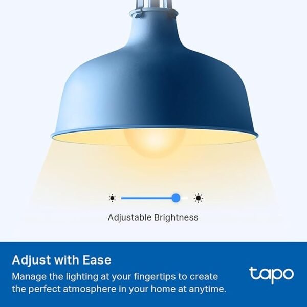 Tapo Smart Bulb, Energy Saving WiFi Smart Light Bulb, B22, 8.3W, Works with Amazon Alexa and Google Home