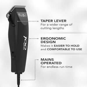 WAHL GroomEase 100 Series Clipper, Head Shaver, Hair Clippers for Men, Home Hair Cutting, Men’s Clipper Set