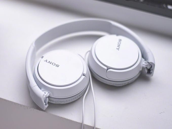 Sony MDR-ZX110/WC(AE) Overhead Headphones - White