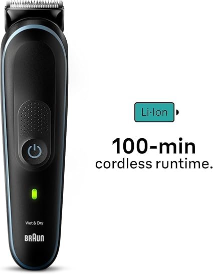 Braun 10-in-1 All-in-One Style Kit Series 5, Male Grooming Kit with Beard Trimmer