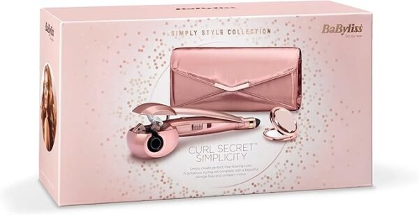 BaByliss Curl Secret Simplicity Gift Set, Fast Styler, Automatic Hair Curler