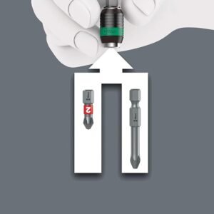 Wera Bitholding Screwdriver Set with Bits in Pouch, 33 Pieces
