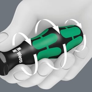 Wera 335/350/355/3 Kraftform Plus Extra-Long Screwdriver set, PH/PZ/SL, 3pc, , Multi-colour