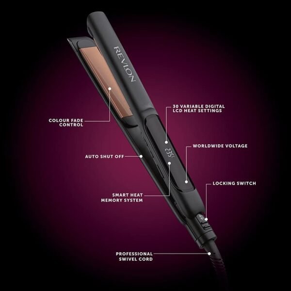 Revlon Perfect Heat Copper Glide Digital Styler