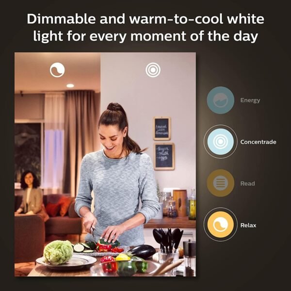 Philips Hue White & Colour Ambiance Single Smart Bulb LED [B22 Bayonet Cap]