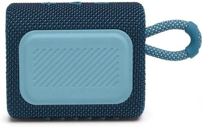JBL GO 3 Wireless Bluetooth Portable Speaker with Integrated Loop for Travel with USB C Charging Cable