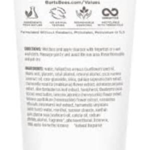 Burt's Bees Natural Cleanser Soap Bark and Chamomile Deep Cleansing Cream – 1 x Tube 170 grams