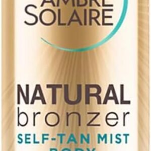 Garnier Ambre Solaire Natural Bronzer Quick Drying Dark Self Tan Body Mist 150ml