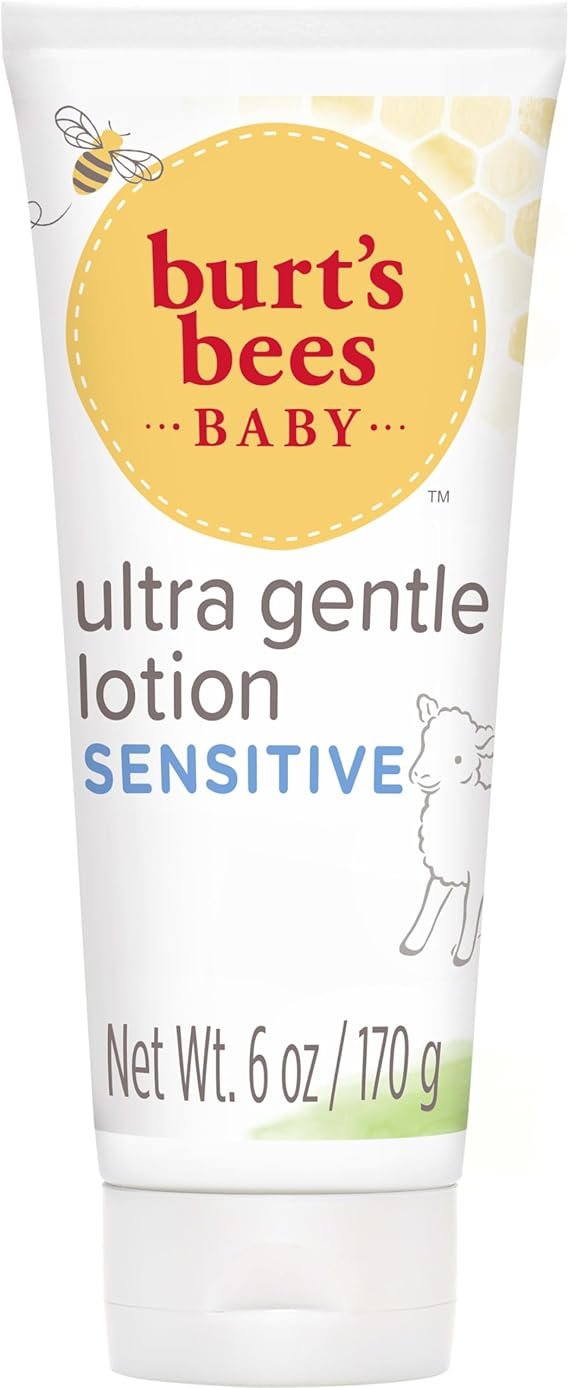 Burts Bees Baby Ultra Gentle Lotion for Kids 6 oz Body Lotion, White