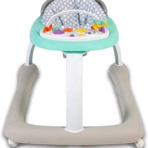 Red Kite Baby Go Round Kiddo Walker and Push Along Combined Grey (50cm x 62cm x 75cm)