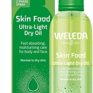 Weleda Skin Food Body Oil, Ultra-Light Dry Oil, Vitamin E, Moisturising Oil For Women & Women