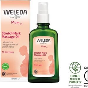 Weleda Stretch Mark Oil, Body Oil, Massage, Developed with Midwives