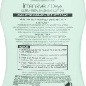 Garnier Intensive 7 Days Shea Butter Body Lotion Dry Skin, with glycerin - 400 ml