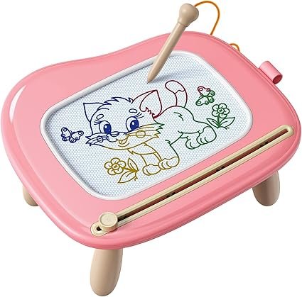 kokodi Toddler Toys, Toys for 1-2 Year Old Girls, Magnetic Drawing Board Writing Tablet for Kids