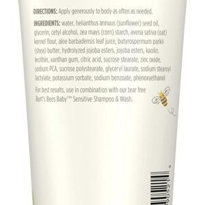 Burts Bees Baby Ultra Gentle Lotion for Kids 6 oz Body Lotion, White