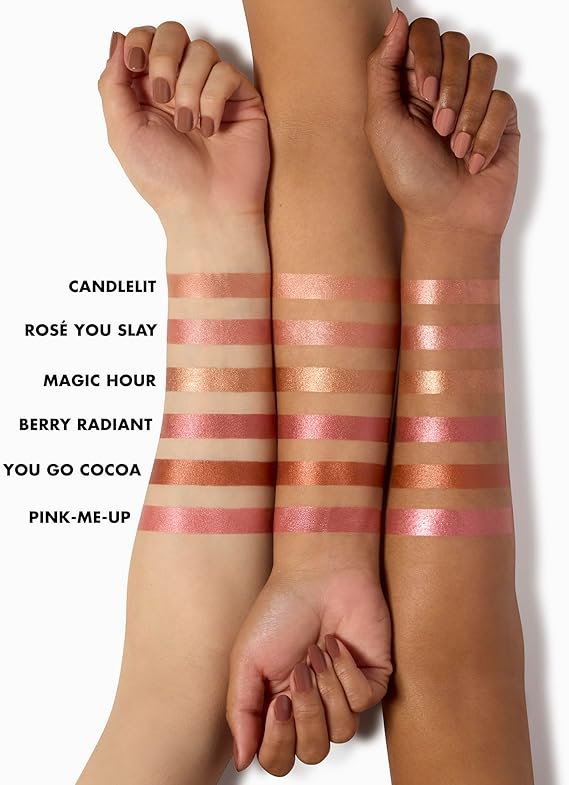 e.l.f. Halo Glow Blush Beauty Wand, Liquid Blush Wand For Radiant
