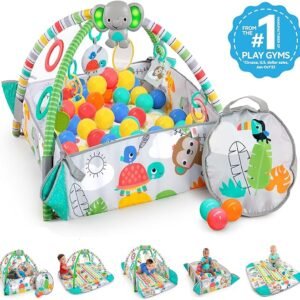 Bright Starts, 5-in-1 Your Way Ball Play Activity Gym and Ball Pit with 40 Balls