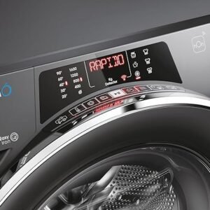 Candy RapidÓ RO16106DWMCR7-80 10kg Washing Machine with 1600 rpm - Graphite - A Rated