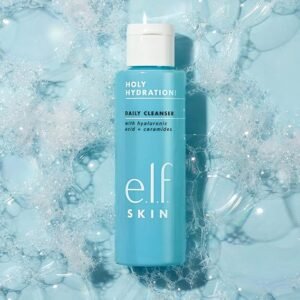 e.l.f. SKIN Holy Hydration! Daily Cleanser, Infused with Ceramides, Removes Dirt