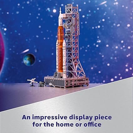 LEGO Icons NASA Artemis Space Launch System Set, Model Kit for Adults to Build