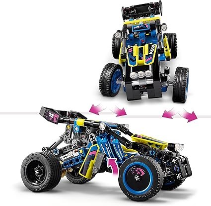 LEGO Technic Off-Road Race Buggy, Car Vehicle Toy for Boys and Girls aged 8 Plus Years Old
