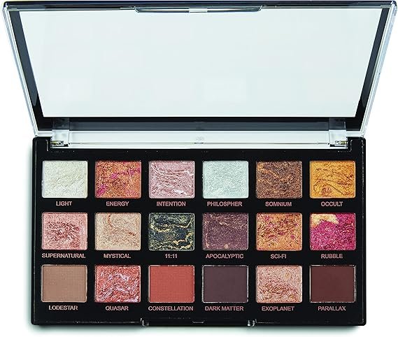 Revolution Beauty London Pro, Regeneration, Eyeshadow Palette, Astrological, 18 Shades, 14.4g