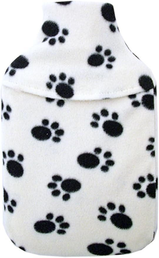 Vagabond 2L Paws Cream Hot Water Bottle and Cover