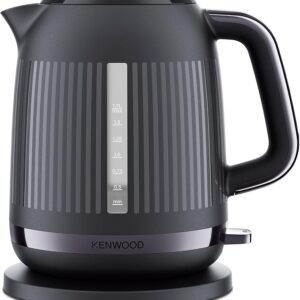 Kenwood Dusk Electric Kettle, 360° Swivel Base, Water Level Indicator, Cord Storage, Boil-Dry Protection, Removable Filter, Capacity 1.7L, ZJP30.000GY, 3000W, Slate Grey