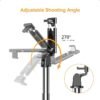 Gritin Selfie Stick, 4 in 1 Bluetooth Selfie Stick Tripod