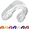 SAFEJAWZ Mouthguard Slim Fit, Adults and Junior Gum Shield with Case for Boxing