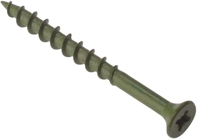 Forgefix DS4555 Pozidriv Decking Screw - Green Anti-Corrosion