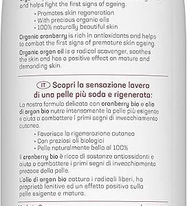 lavera Body Lotion Regenerating - organic cranberry & organic argan oiL - vegan - organic (1 x 200 ml)