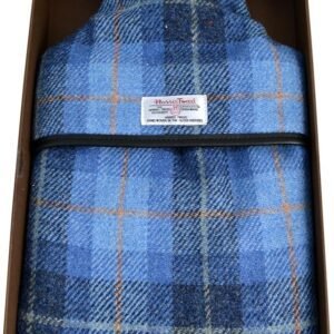 Vagabond Bags Harris Tweed Check 2 Litre Hot Water Bottle