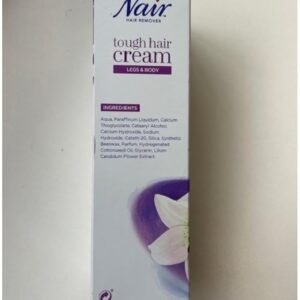 Nair Tough Hair Removal Cream with Lily Flower Extract & Cotton Seed Oil – 200ml