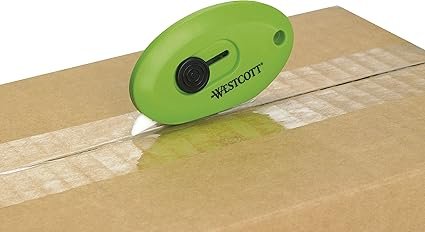 Westcott Mini Utility Ceramic Safety Blade Cutter - Green