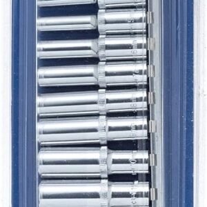 Blue Spot Tools 01540 1/4 Inch Deep Metric Socket Set, multi