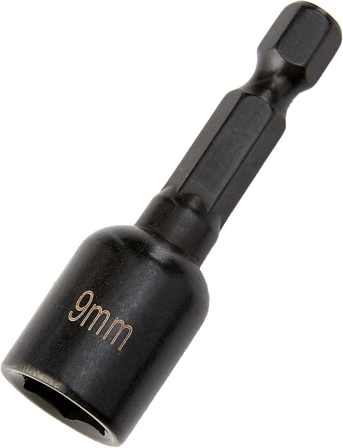Silverline 855189 Magnetic Nut Driver Set 9pce 5 – 12 mm , Black