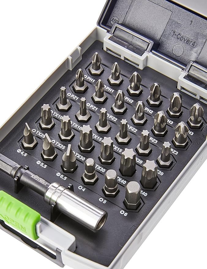 Festool Estuche de puntas BIT/BH-SORT/31x