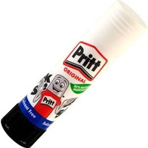 Pritt Glue Stick, Safe & Child-Friendly Craft Glue for Arts & Crafts Activities, white, 1x11g Pritt Stick, Packaging may vary