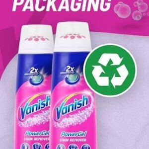 Vanish Fabric Stain Remover, Prewash Power Gel, 200 ml, Pack of 4