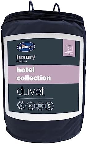 Silentnight Hotel Collection Double Duvet – 10.5 Tog Luxury Duvet Ideal for All Seasons Ensuring a Relaxing Night’s Sleep– Hypoallergenic and Machine Washable – Double – 200 x 200cm