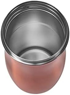 Contigo West Loop Autoseal Travel Mug, Stainless Steel Thermal Mug, Vacuum Flask, Leakproof Tumbler, Coffee Mug with BPA Free Easy-Clean Lid, 470 ml, Tangerine
