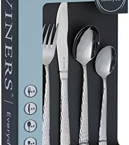 Viners Everyday Glisten 16 Piece 18/0 Silver Stainless Steel Cutlery Set