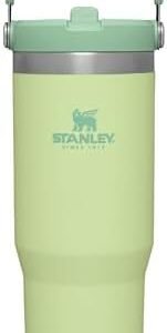 Stanley IceFlow Flip Straw Water Bottle with Straw 0.89L - Keeps Cold for 12+ Hours - Leakproof - Stainless Steel Water Bottle - BPA-Free Travel Mug - Easy to Carry - Dishwasher Safe