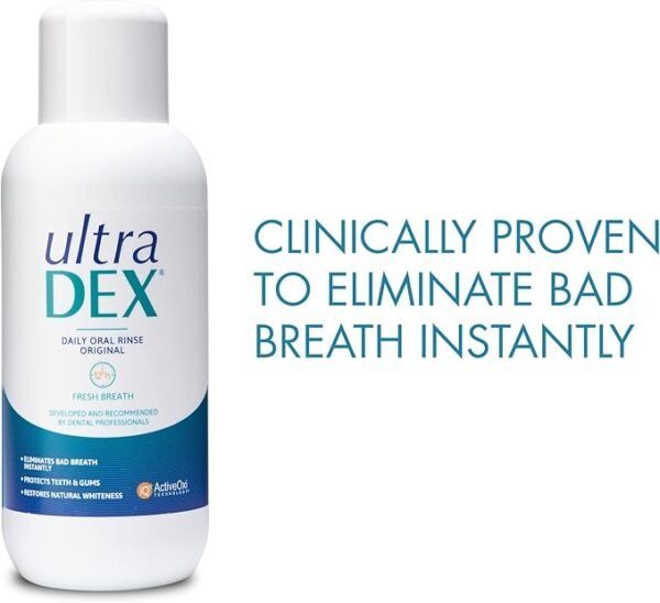 Ultradex Daily Oral Rinse, 1000Ml & Daily Oral Rinse Whitening, 500 ml